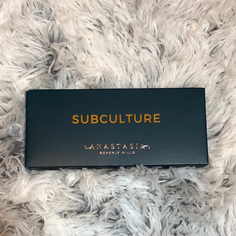 NWT Anastasia Beverly Hills Subculture Palette